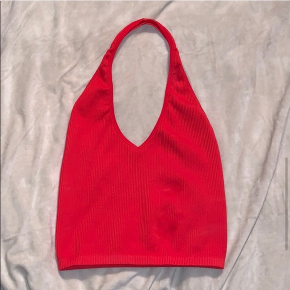 Urban Outfitters Jackie Halter Top Red Small - Picture 3 of 3